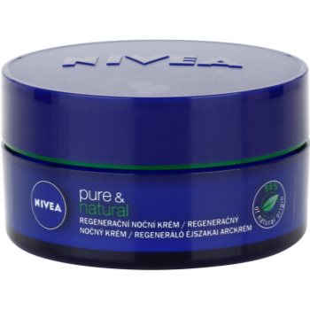 Nivea Visage Pure & Natural crema regeneratoare de noapte pentru toate tipurile de ten